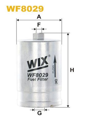 WIX FILTERS kuro filtras WF8029